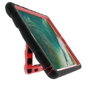 Gumdrop GS-IPAD97-BLK_RED The Case Features A Silicone Cover With Tire