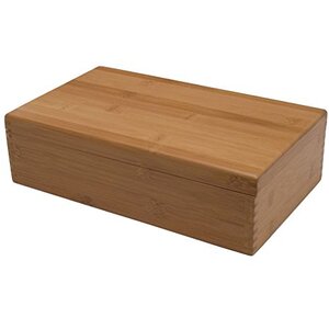 Lipper 8188 Bamboo 8 Compartment Tea Box