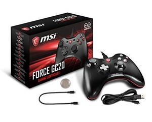 Msi FORCE GC20 Accessory Force Gc20 Gaming Controller Wired 2m Usb Pca
