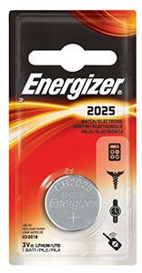 Energizer ECR2025BP 2025 Lithium Coin Battery, 1 Pack - For Multipurpo