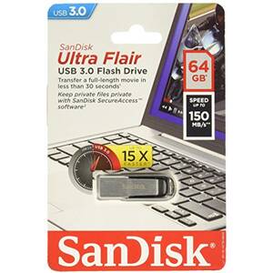 Sandisk 2R5635 64gb Ultra Flair Usb 3.0 Flash