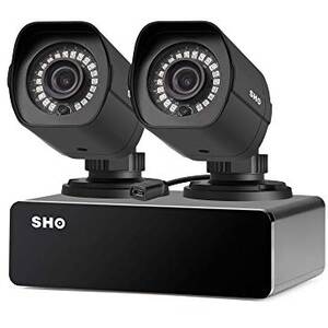 Sho SH002C-2 Camera Sh002c-2 Security Camera System 2 1080p Spoe Camer