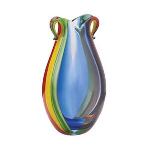 Accent 10018716 Kaleidoscope Art Glass Vase