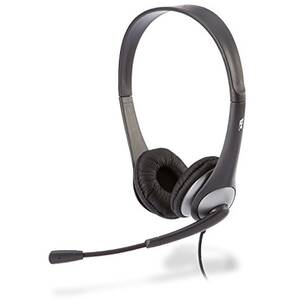 Cyber AC-201 Ac-201 Stereo Headset With Microphone - Boom - Semi-open