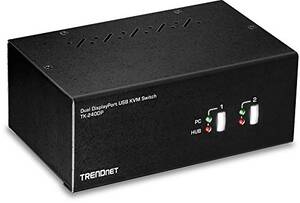 Trendnet TK-240DP 2-port Dual Monitor Displayport Kvm Switch
