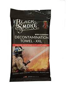 Black BST01 Decontamination Towel