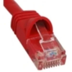 Cablesys ICPCSK01RD Patch Cord  Cat 6  Molded Boot  1 Ft  Red