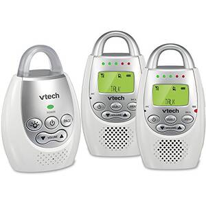 Vtech DM221-2 Dm221-2 Safe  Sound Digital Audio Baby Monitor With 2 Pa