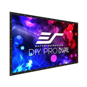 Elitescreens DIY123RH1-DUAL Elitediyprodualsrs123in 16:9