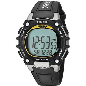 Timex T5E231 Ironman Traditional 100-lap - Blacksilveryellow Watch