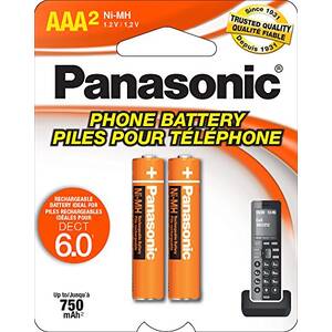 Panasonic HHR-4DPA Telephone Battery 2pk
