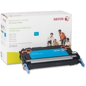 Xerox 6R1343 Toner, Cyan, 6,800 Pg Yield, Taa ( Replaces Oem Q7581a )