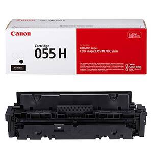 Original Canon 3020C001 055h Toner Cartridge - Black - Laser - High Yi