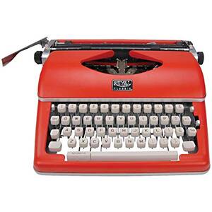 Adler 79120Q Royal Classic Typewriter Red