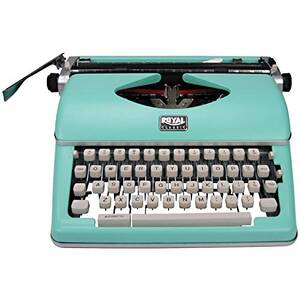 Adler 79101T Royal Typewriter Mint Green