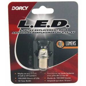 Dorcy DORCY(R) (r) 41-1644 40-lumen, 4.5-volt-6-volt Led Replacement B