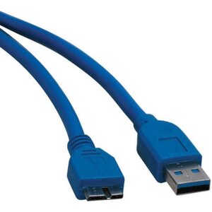 Tripp U326-003 A-male To Micro B-male Superspeed Usb 3.0 Cable (3ft) T