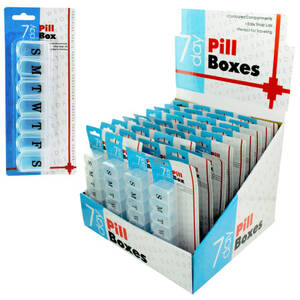 Bulk GC784 7 Day Pill Box Countertop Display