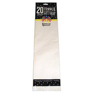 Bulk GL267 White Gift Wrap Tissue Paper
