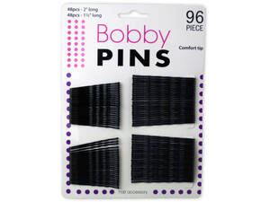 Salon GP098 Black Bobby Pins