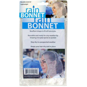 Bulk GR130 Bouffant Style Rain Bonnet