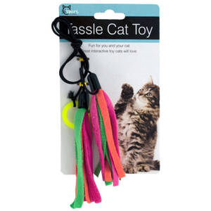 Bulk GR164 Hanging Tassel Cat Toy