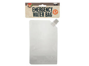 Bulk GR206 16.9 Oz. Emergency Water Bag