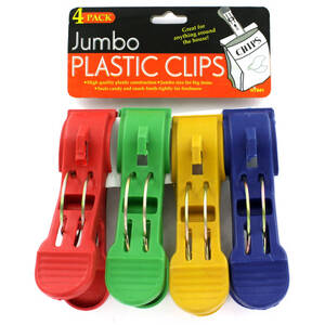 Bulk HT641 Jumbo Plastic Clips
