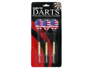 Bulk KB822 Hard Tip Darts With American Flag Design