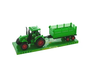 Bulk KL238 Friction Powered Farm Tractor Trailer Truck With Roller
