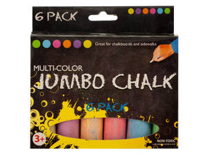Bulk KO091 Multi-color Jumbo Chalk Set