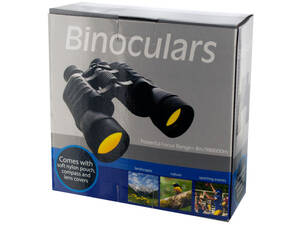 Bulk OB411 Binoculars With Compass And Pouch