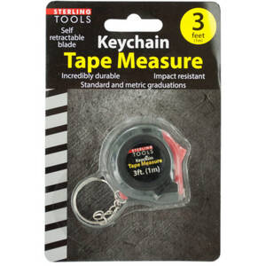 Bulk MT521 Mini Tape Measure Key Chain