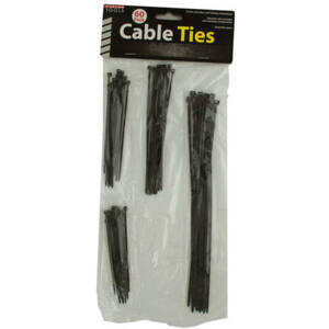Bulk MT758 Black Multipurpose Cable Ties