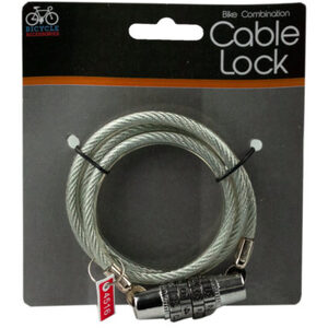 Bulk OB581 Bike Combination Cable Lock