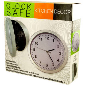 Bulk OC039 Kitchen Wall Clock Safe