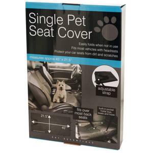 Bulk OD990 Single Pet Auto Seat Cover