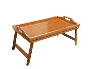 Bulk OD992 Bamboo Bed Tray With Folding Legs