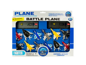 Bulk OF634 Toy Jet Fighter Planes With Launch Pads Set