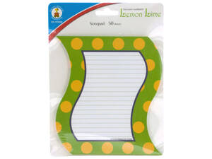 Bulk OP829 Lemon Lime Notepad