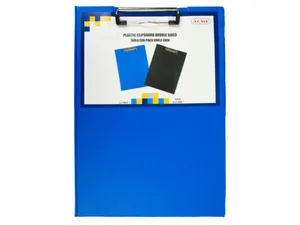 Bulk OP918 Foldable Assorted Color Plastic Clipboard
