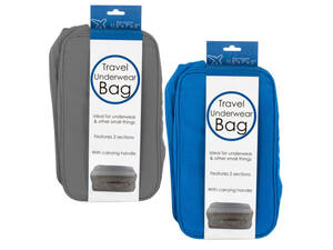 Bulk OS306 Sectioned Travel Underwear Bag