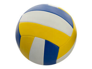 Bulk OT498 Size 5 Yellow  Blue Volleyball
