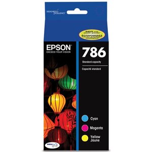 Epson T786520 (786) Durabrite Ultra Cyanmagentayellow Ink Cartridge Mu