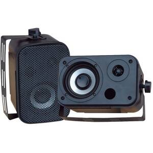Pyle PDWR30B (r)  3.5 Indooroutdoor Waterproof Speakers (black)