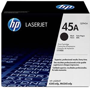 Hp HEWQ5945A Hp Q5945a Black Print Cartridge For Laserjet M4345 Mfp - 