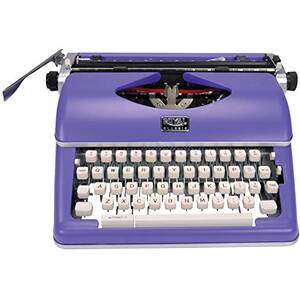 Adler 79119Q Royal Typewriter Purple