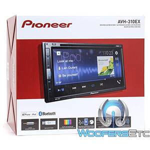 Pioneer AVH310EX 6.8 Ddin Dvd Receiver Wbtrearcam Inrear Usb  Aux