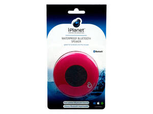 Bulk EN387 Pink Water Resistant Bluetooth Speaker