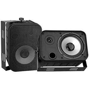 Pyle PDWR50B (r)  6.5 Indooroutdoor Waterproof Speakers (black)